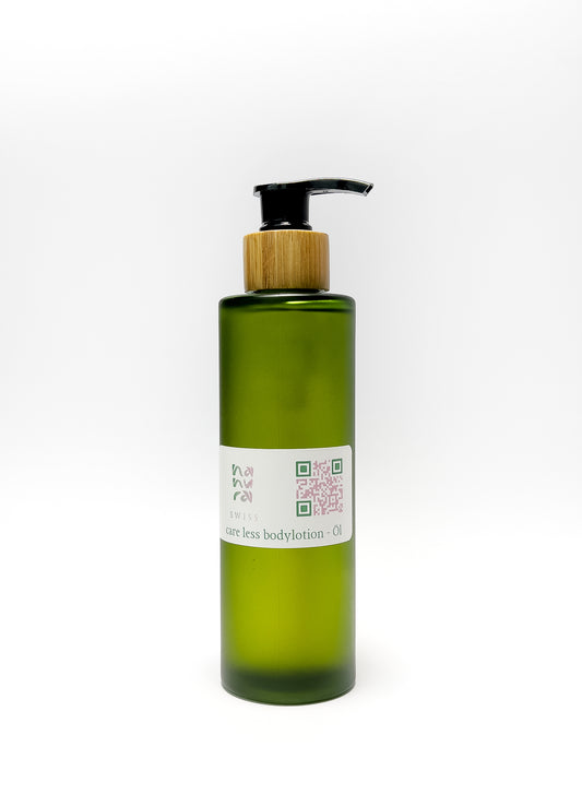 Care less body lotion oil